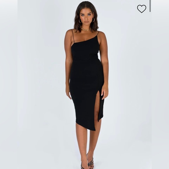 Princess Poly Aero black midi dress - Picture 2 of 10